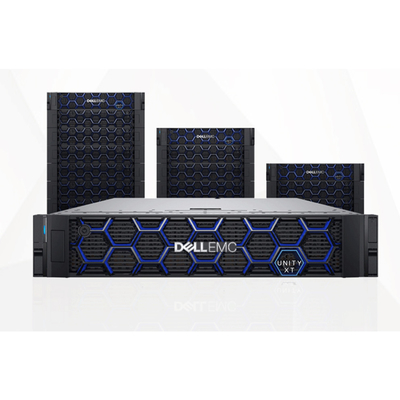 EMC Unity XT 480 Network Storage Arrays 1,7 GHz CPU per array voor ultieme prestaties