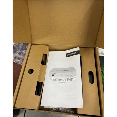 FG-81F 8 x GE RJ45-poorten 2 x RJ45/SFP gedeelde media WAN-poorten 128 GB SSD Compact Design
