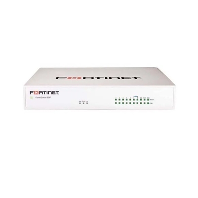 FortiGate FG-60F Firewall License Software met VPN-ondersteuning en 200 Mbps dreigingsbescherming