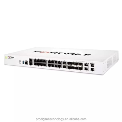 FortiGate FG-60F Firewall License Software met VPN-ondersteuning en 200 Mbps dreigingsbescherming