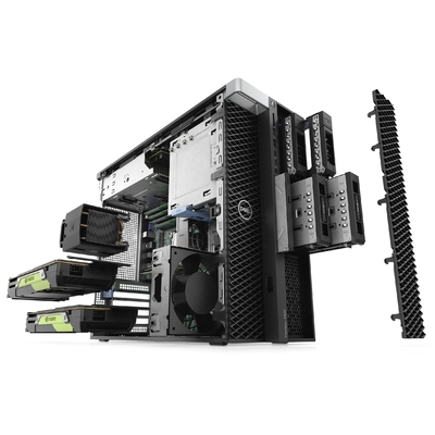 Onmiddellijke levering Dell Precision T5820 Xeon 6 Core W-2235 Tower Workstation met 8GB 3200MHz geheugen