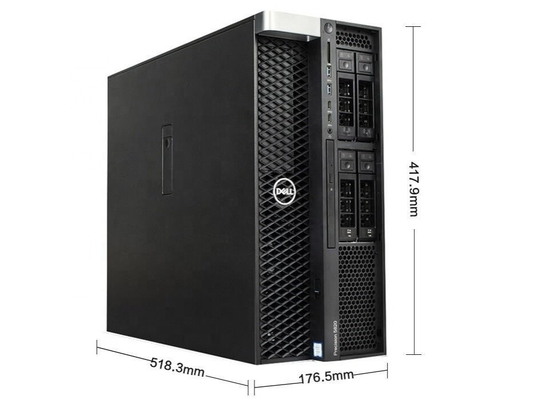 Onmiddellijke levering Dell Precision T5820 Xeon 6 Core W-2235 Tower Workstation met 8GB 3200MHz geheugen