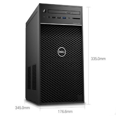 Dell Precision T3650 Workstation Server i5-11500 Processortype en 460W stroomtoevoer