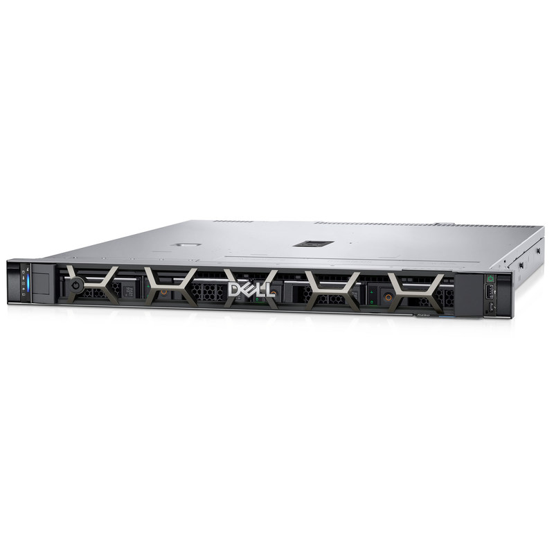 gloednieuwe Dells R250 1U Rack Server met 1TB Hard Drive 8GB Xeon E-2314