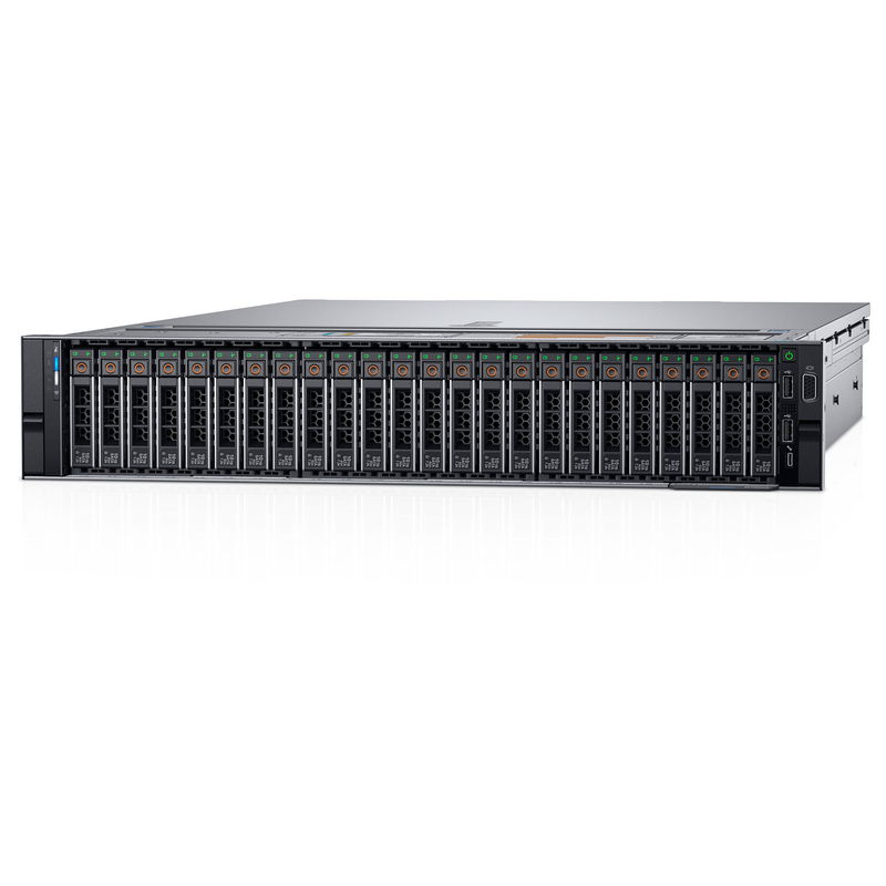 Dell PowerEdge R740 2U Rack Server met 960GSSD*2 6*16T harde schijf en concurrerend