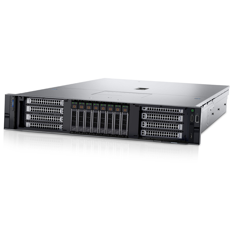Hoge schaalbaarheid Dell PowerEdge R750xa Intel Xeon Network 2U Rack Server GPU Server